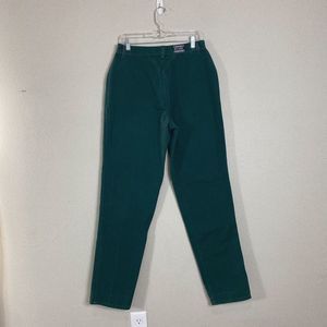 Vintage rocky mountain western high waisted dark green denim jeans